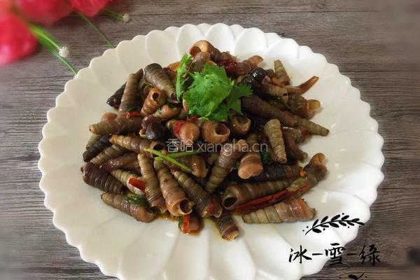 香辣海螺丝的做法图解1