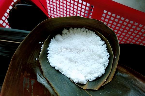 西米紫薯粽的做法图解5