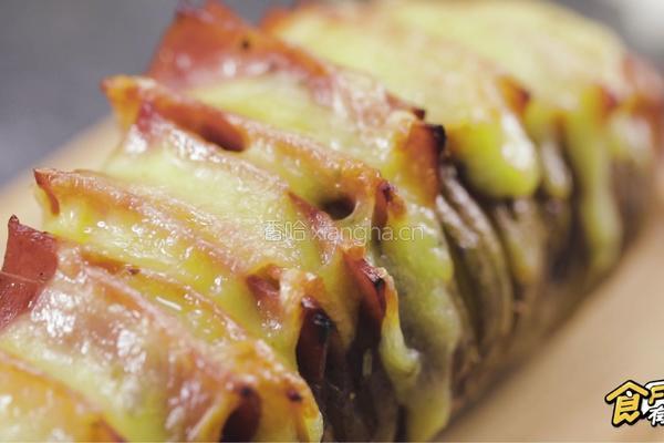 芝士烤风琴土豆的做法图解8