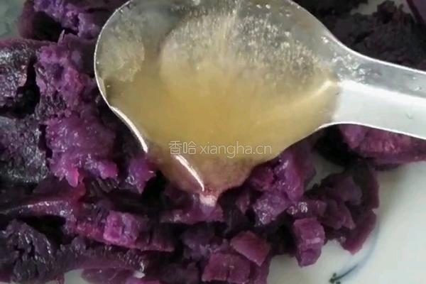 铜锣烧（紫薯馅）的做法图解8