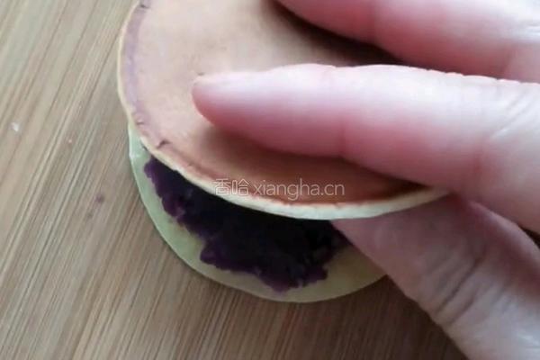 铜锣烧（紫薯馅）的做法图解10
