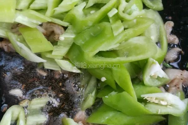 辣椒炒肉的做法图解8
