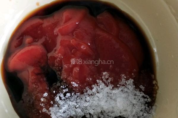 茄汁肉丸包鹌鹑蛋的做法图解6