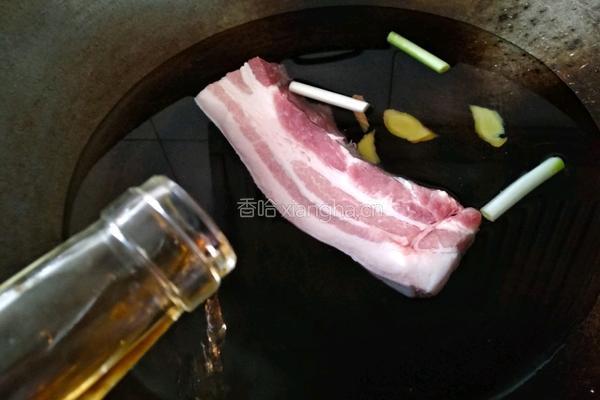 双椒回锅肉的做法图解2