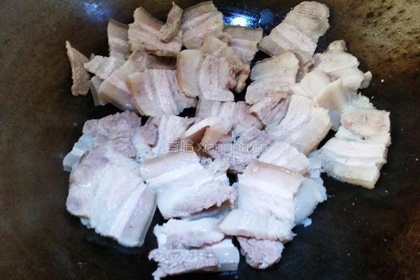 双椒回锅肉的做法图解6