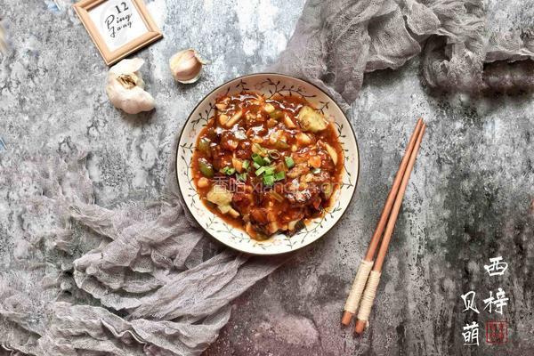 麻辣蒜香茄子的做法图解12