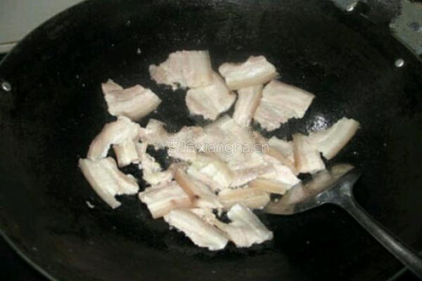回锅肉的做法图解3