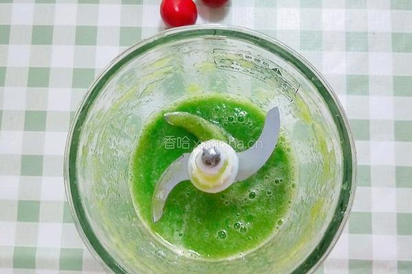 宝宝辅食香甜瓜泥的做法图解2