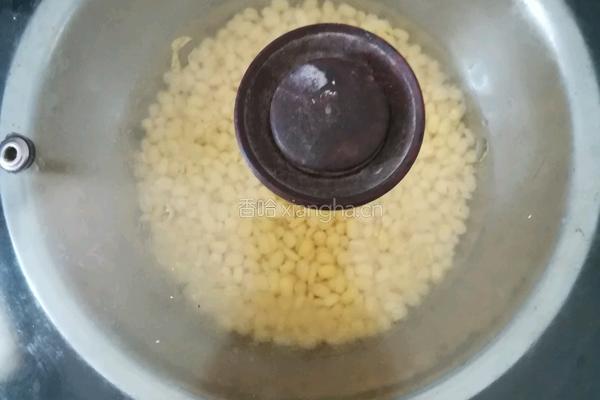 自制绿豆糕的做法图解2