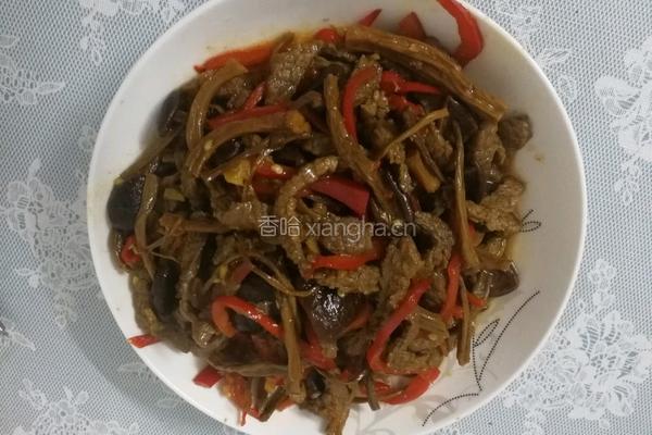 牛肉茶树菇