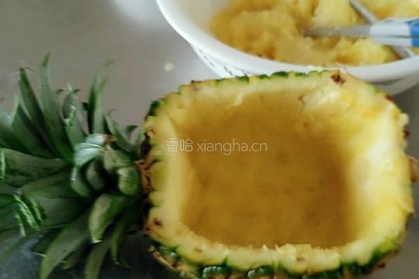 菠萝檽米饭的做法图解4