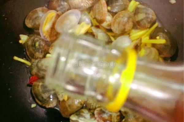 爆炒花蛤的做法图解5