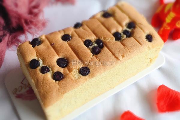 10寸蓝莓戚风蛋糕的做法图解17