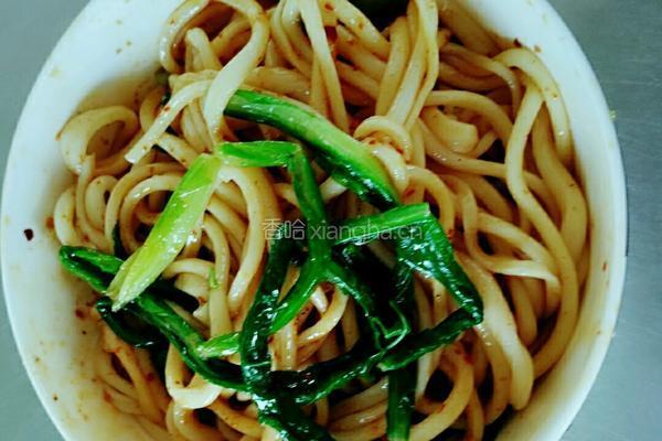 油泼面（拉条子）