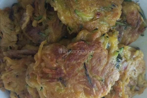 炸南瓜饼的做法图解8