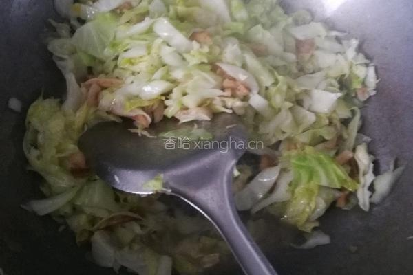 番茄油渣炒白菜的做法图解4