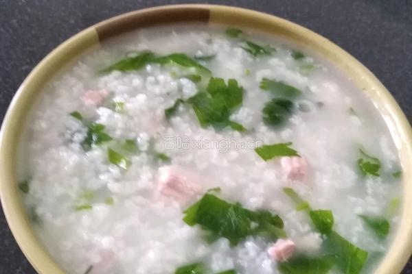 芹菜瘦肉粥的做法图解5