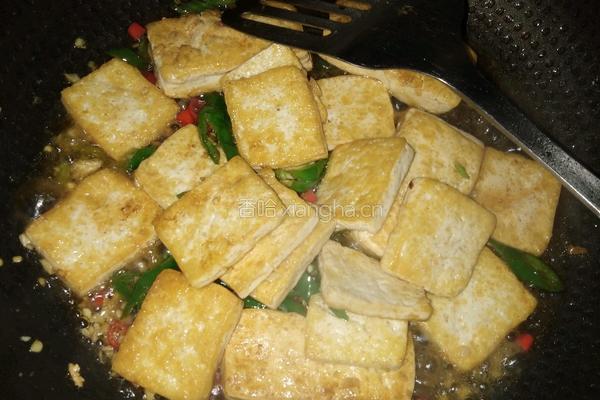 香煎豆腐的做法图解8