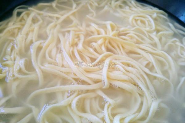 豆腐卤牛奶鸡蛋面的做法图解3