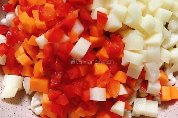 番茄鸡肉芝士煸饭的做法图解9