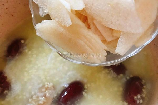 红枣梨粥的做法图解6