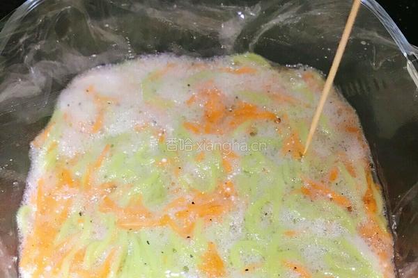 面条鸡蛋糕的做法图解9