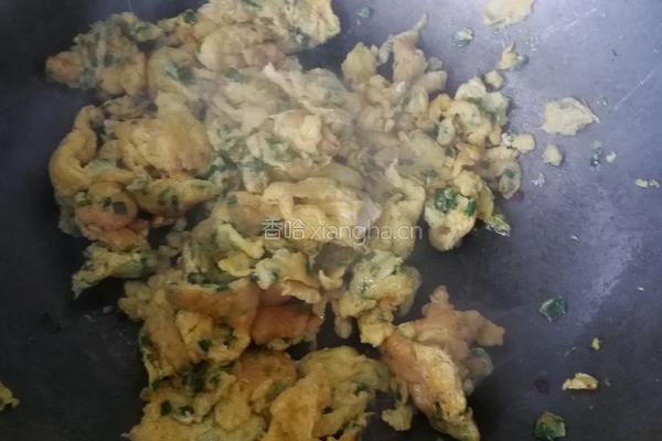 皮菜煎鸡蛋的做法图解6