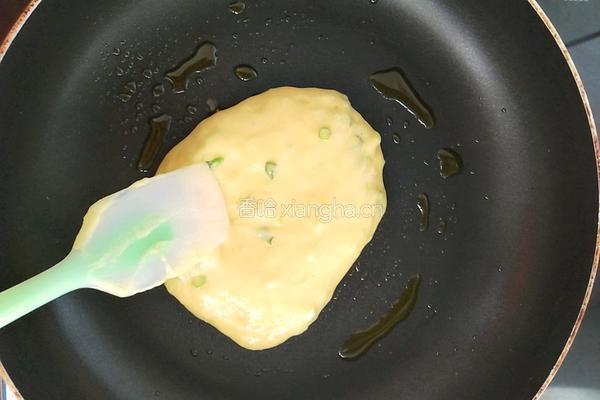 宝宝辅食之肉松鸡蛋饼的做法图解9