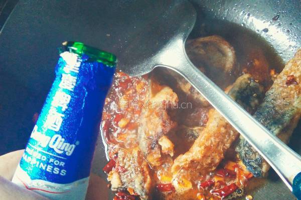 香辣啤酒鱼块的做法图解6