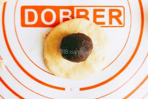 豆沙司康的做法图解5