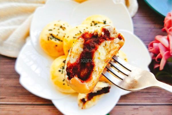 豆沙司康的做法图解8