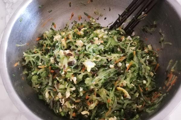 黄瓜馅素饺子的做法图解11