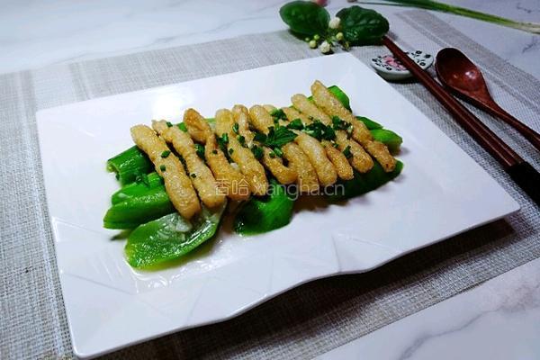 丝瓜烧豆果