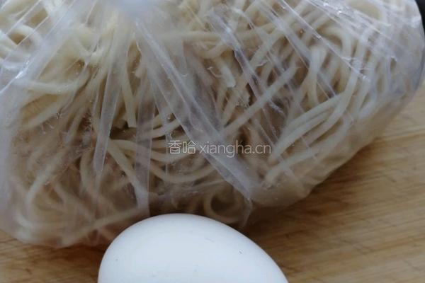 懒人鸡蛋面～的做法图解1