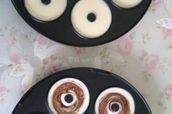 巧克力甜甜圈（烤箱版）的做法图解5