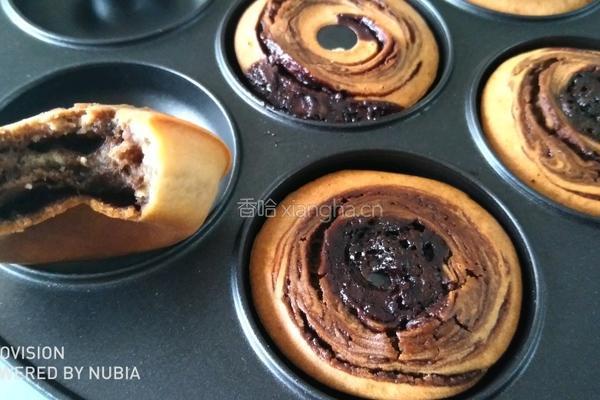 巧克力甜甜圈（烤箱版）的做法图解7