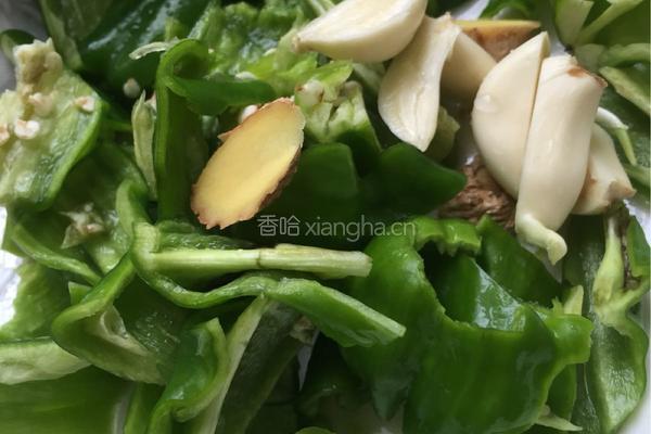 青椒黄瓜烧茄子的做法图解2