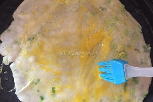 蛋香葱油饼的做法图解8