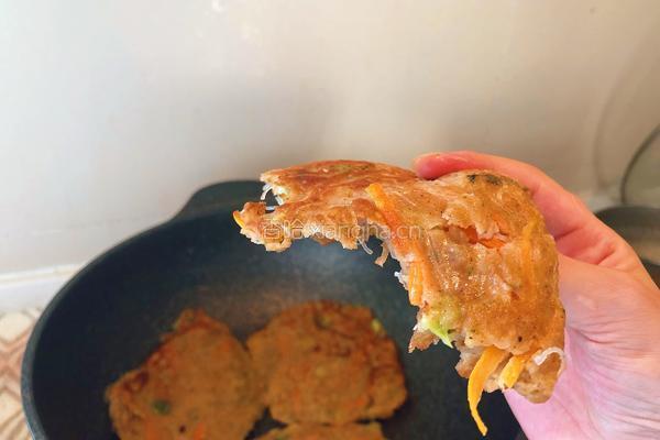 西兰花粉丝煎饼的做法图解16