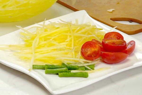 等戴一道菜之青木瓜沙拉的做法图解5