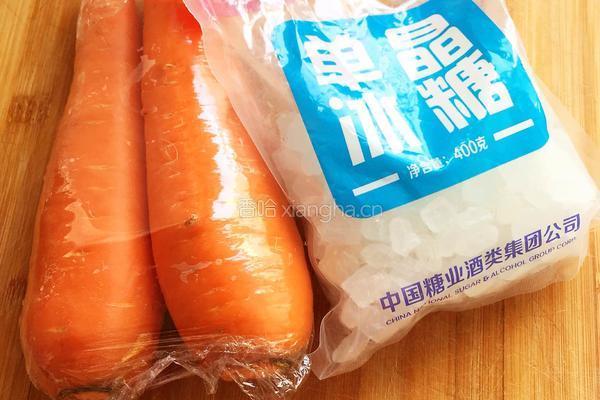 冰糖胡萝卜干的做法图解1