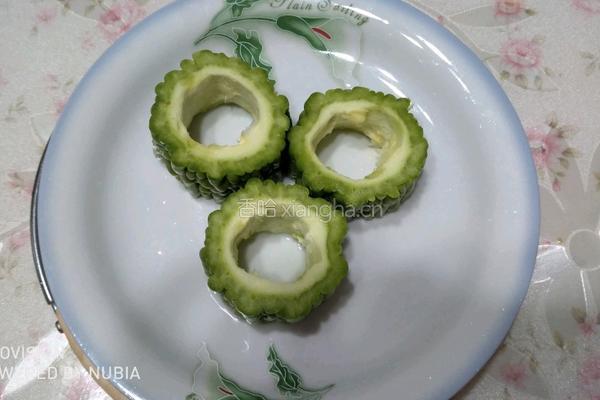 苦瓜酱肉的做法图解3