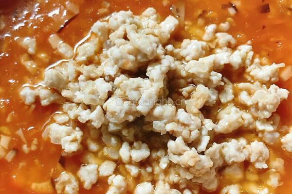 番茄肉酱菠菜面教学的做法图解15
