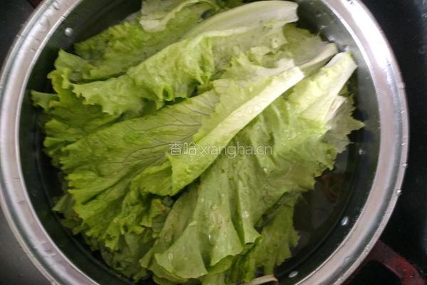 蚝油生菜的做法图解1