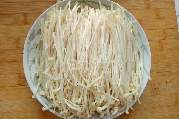 蒜蓉金针菇的做法图解4