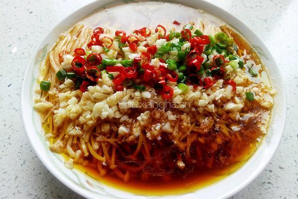 蒜蓉金针菇的做法图解19
