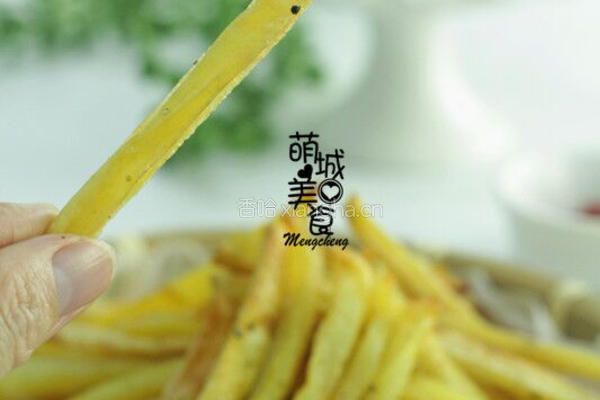 薯条 非油炸的做法图解1