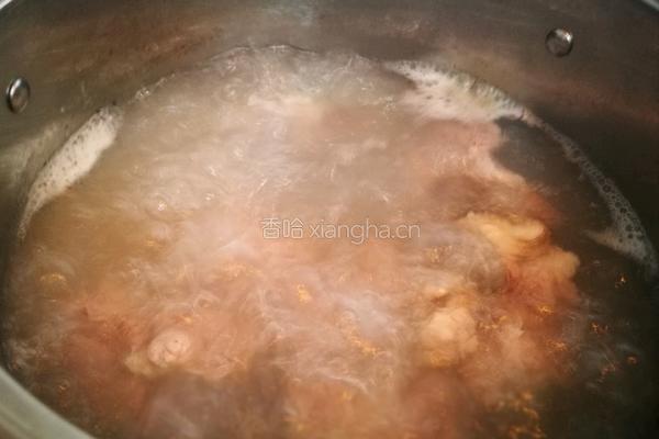 节瓜脊骨煲的做法图解8