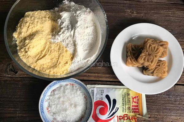 绿豆糕黄金饼的做法图解1