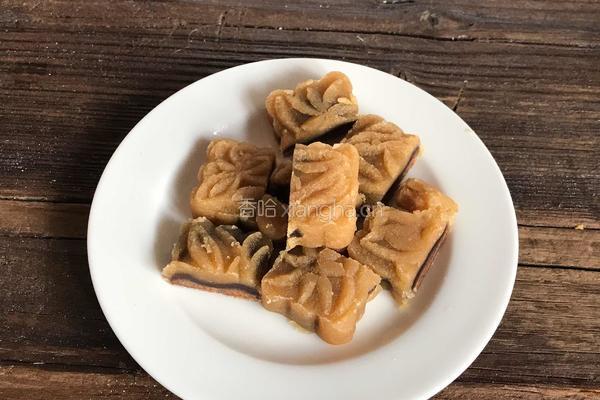 绿豆糕黄金饼的做法图解2